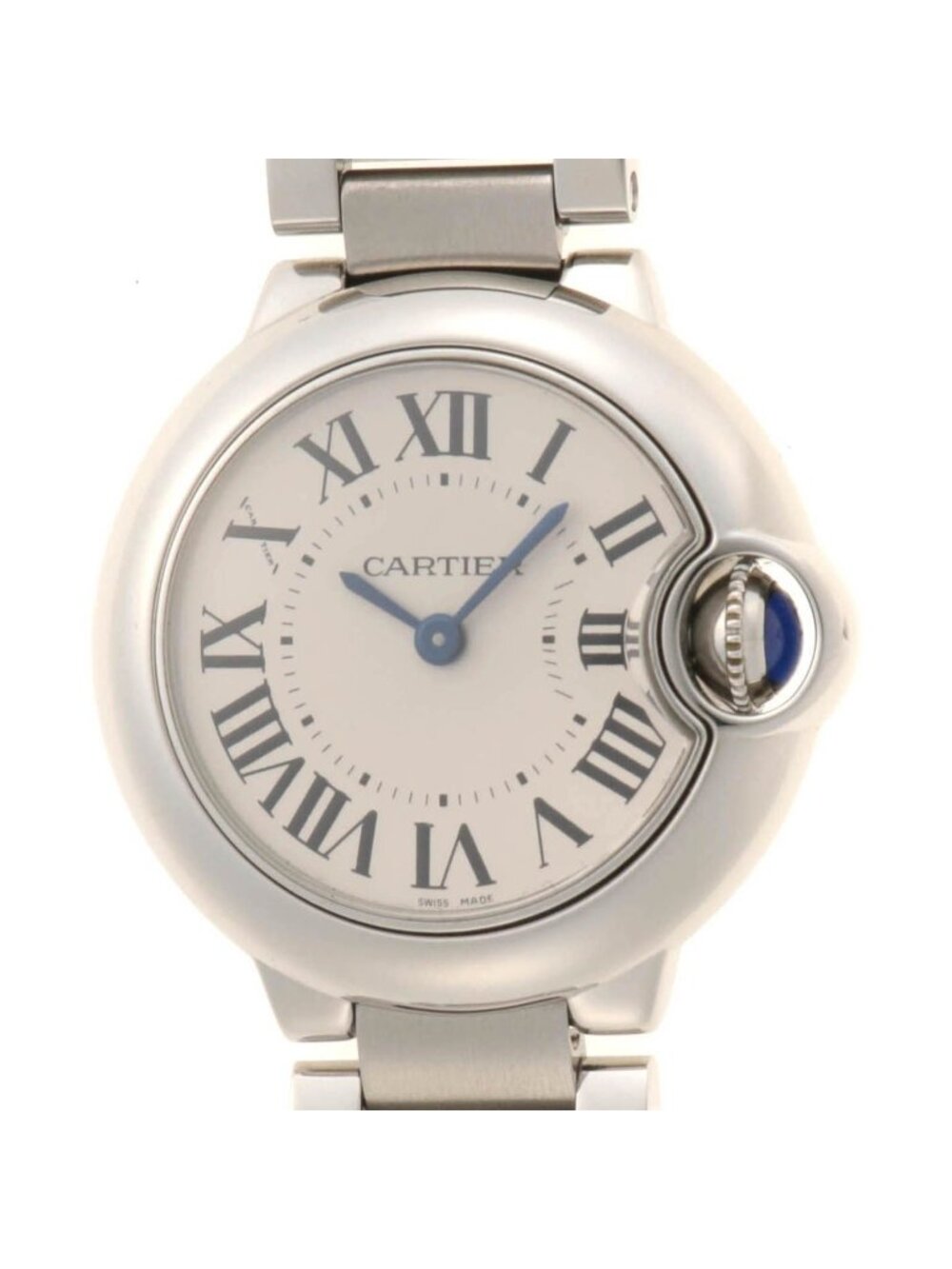 Cartier Ballon Bleu SM Watch with Stainless Silver Quartz
